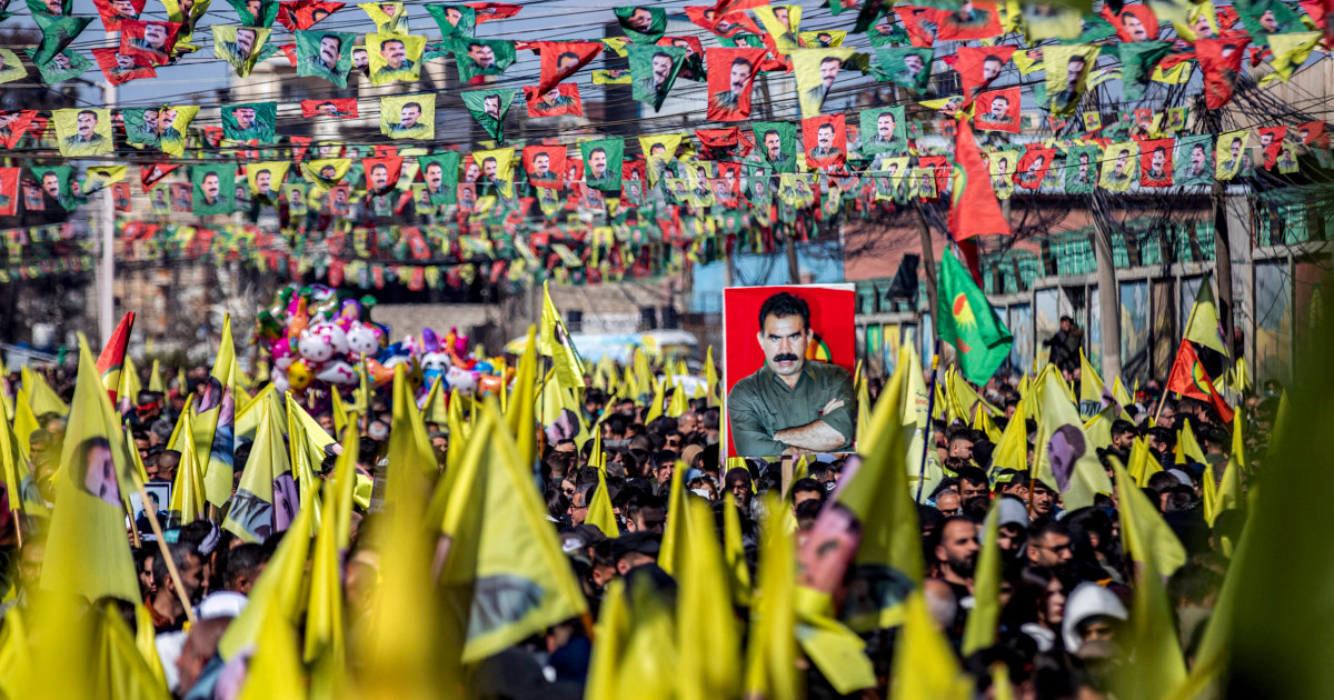 Imprisoned Kurdish leader calls for dissolution of his PKK militant group