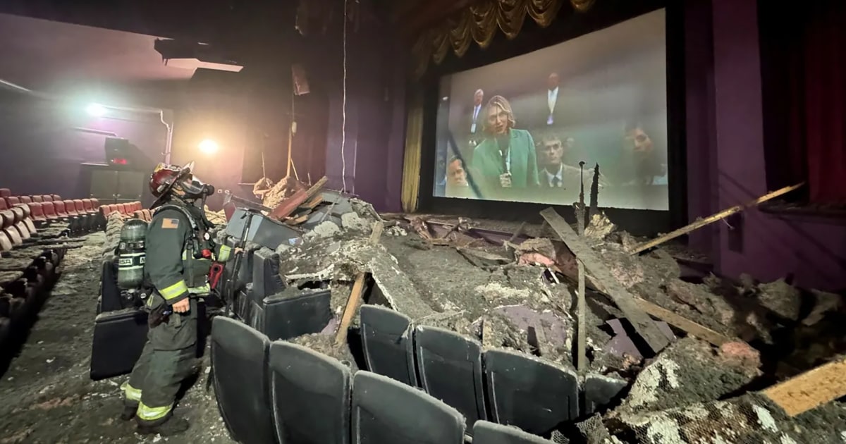 Movie theater ceiling collapses during screening of ‘Captain America: Brave New World’