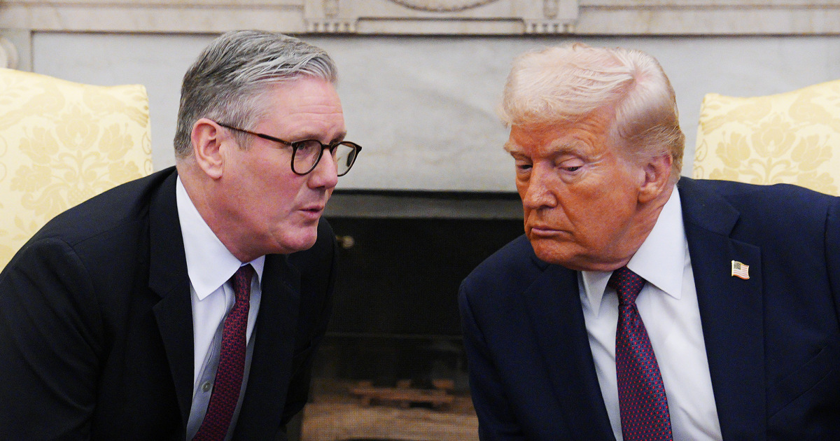 U.K.’s Starmer becomes latest world leader to correct Trump to his face
