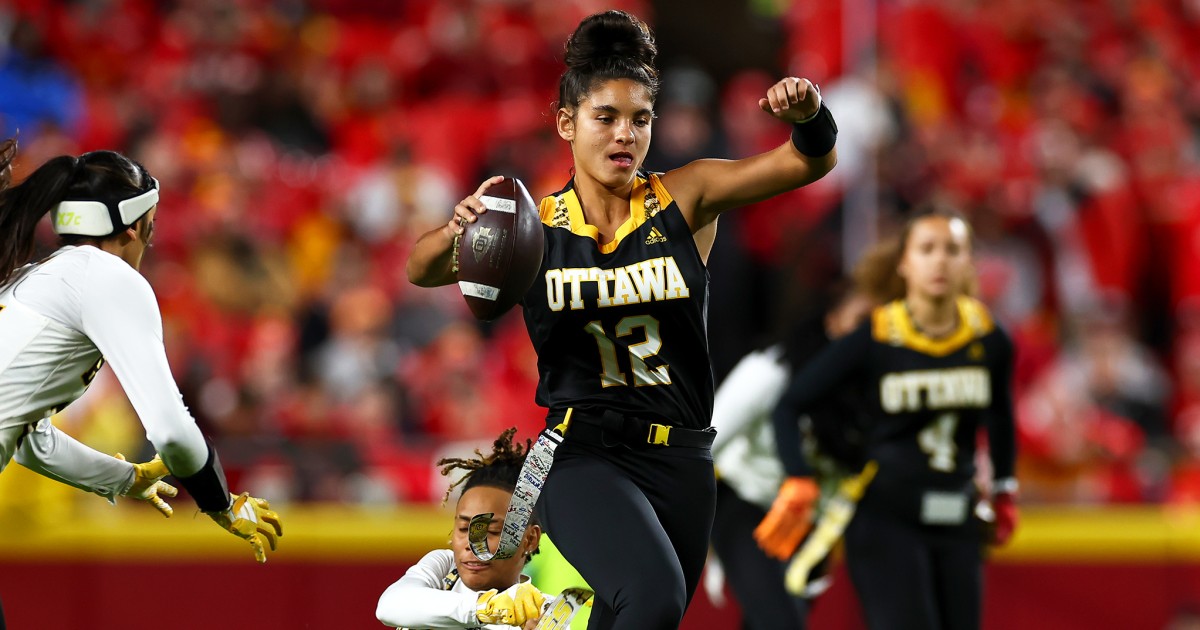 An NCAA conference is embracing women’s flag football. Will the rest of the country be next?