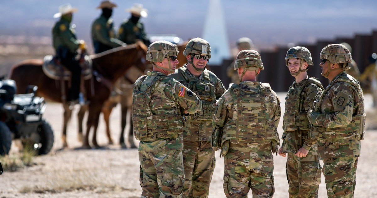 Pentagon to send nearly 3,000 additional active-duty troops to the U.S.-Mexico border