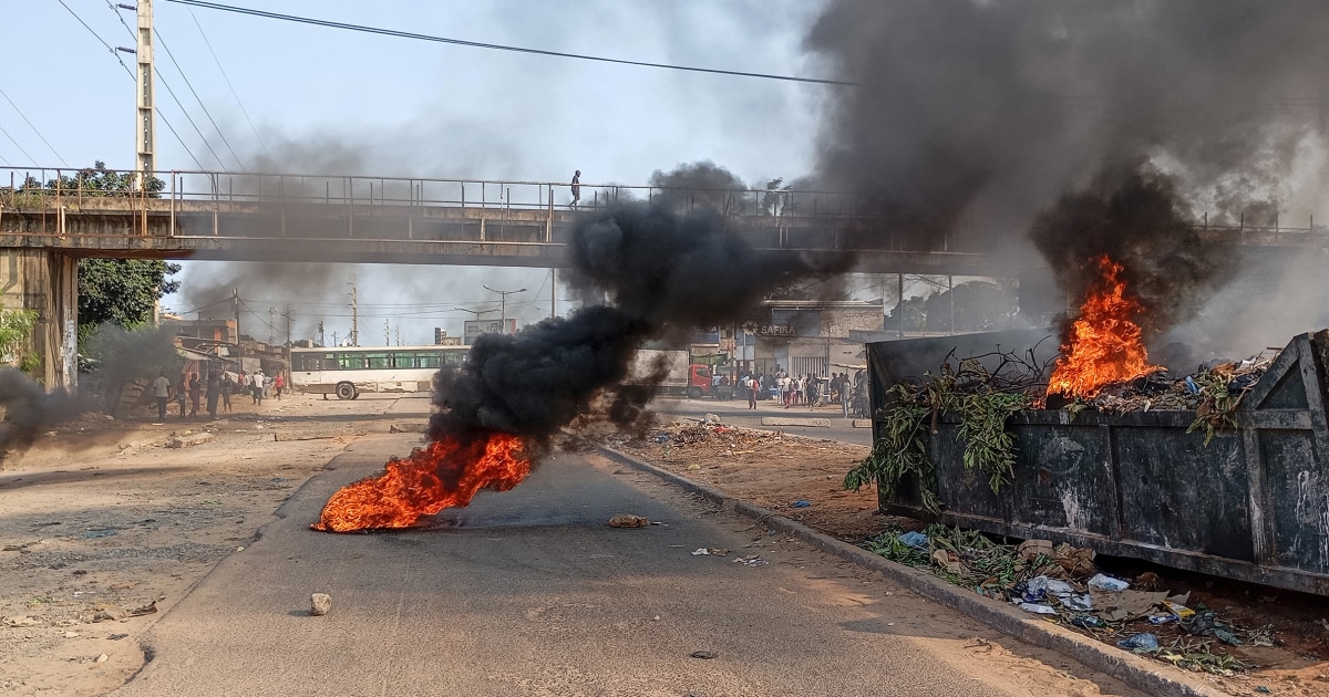 Mozambique police fire on protestors with opposition leader location unknown