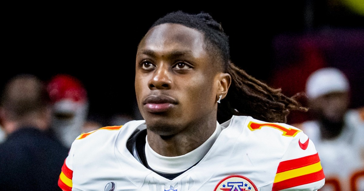 Chiefs receiver Xavier Worthy arrested in Texas on domestic violence charge