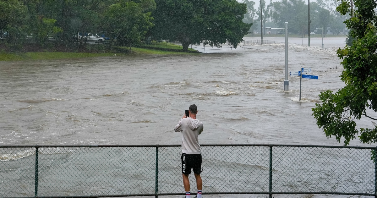 Floodwaters still threaten parts of Australia’s east coast as tropical storm cleanup begins