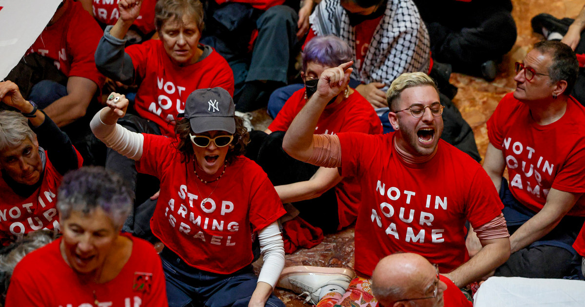 Protesters take over Trump Tower in NYC to demand release of Mahmoud Khalil