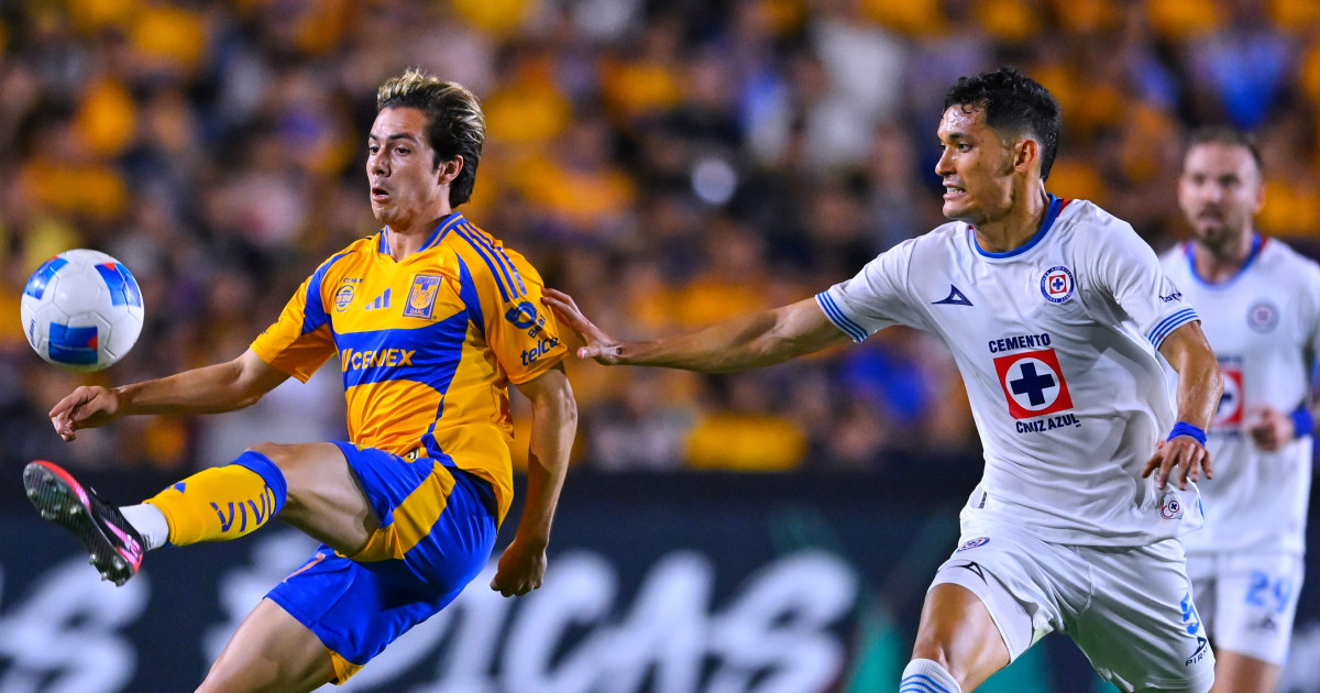 Tigres y Cruz Azul empatan en la ida de Concachampions