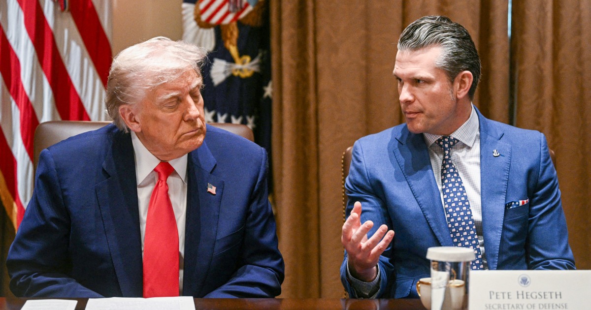 Amid intensifying scandals, Pete Hegseth keeps Trump’s backing ...
