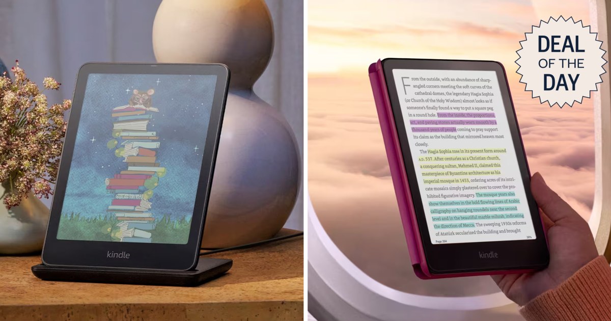 Deal of the Day: the newest (and first color) Kindle is $55 off