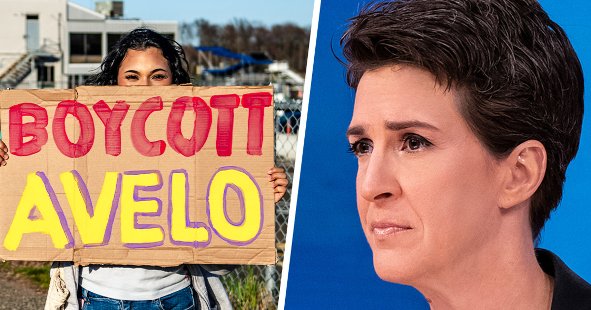 Rachel Maddow: Profiting off ‘people’s suffering’:  Airline set to operate ICE flights faces backlash