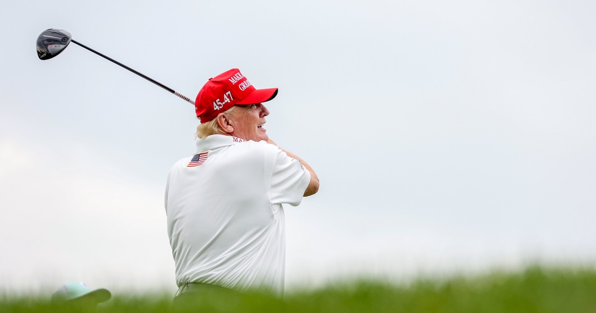 Trump's trade war hits his second-favorite set of wheels, the golf cart