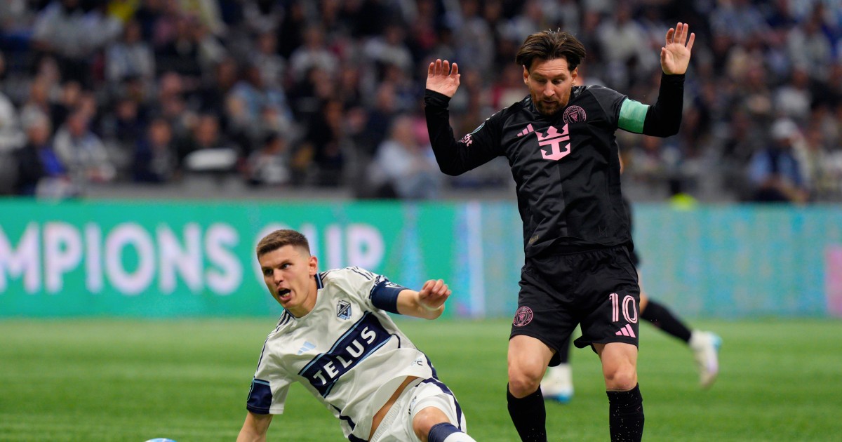 Lionel Messi e Inter de Miami caen ante Vancouver Whitecaps en ...