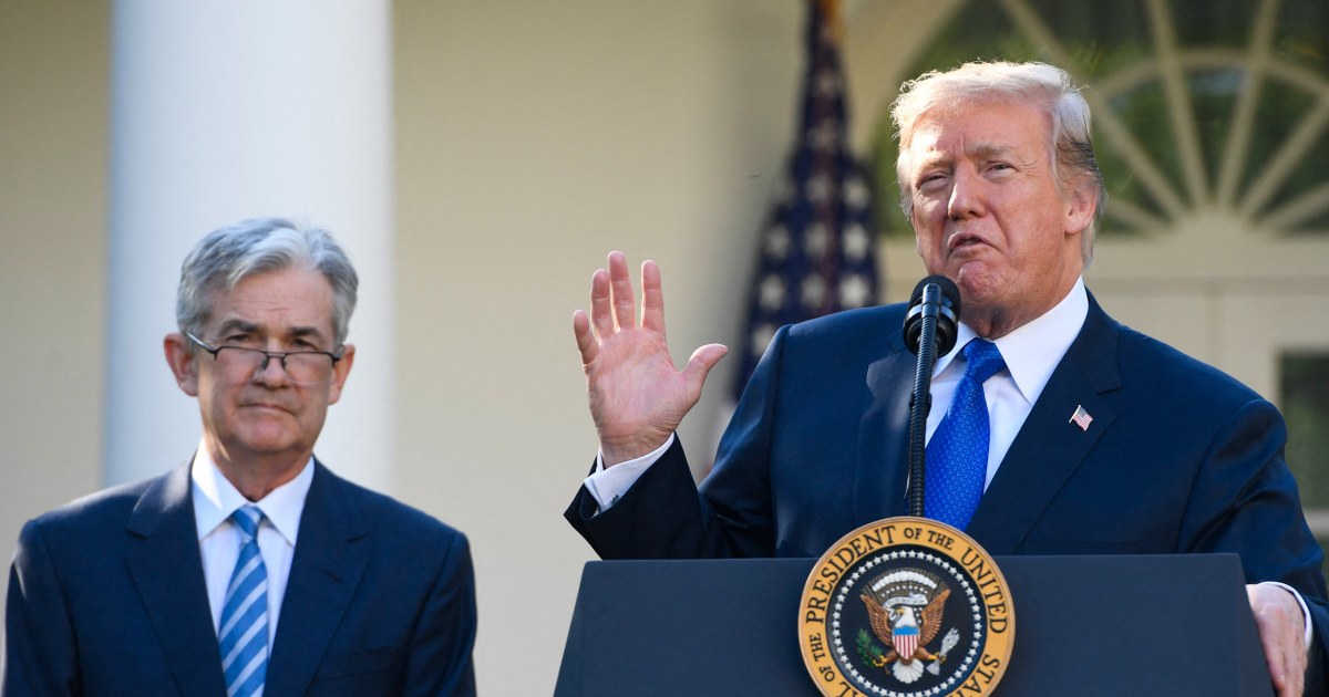Trump calls on Fed once again to lower rates after solid April jobs report