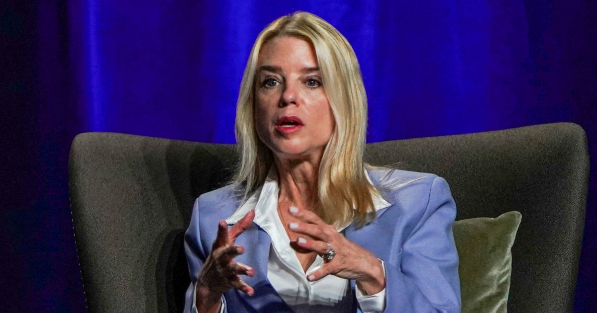 On fentanyl seizures, AG Bondi credits Trump with saving three-quarters of U.S. population