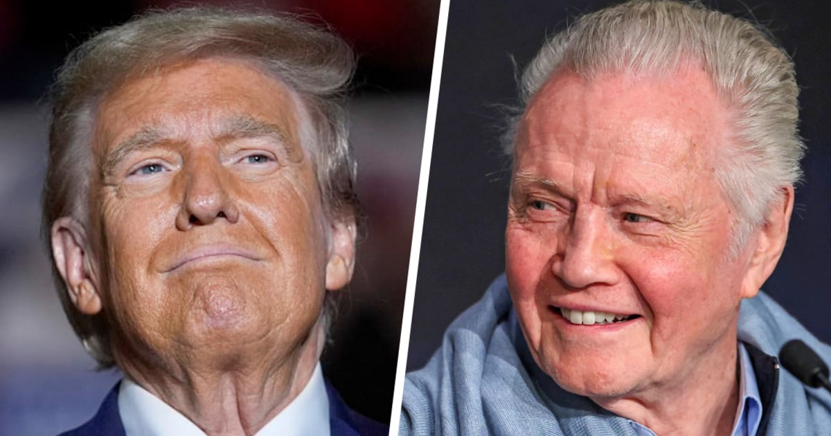 Jon Voight met with Trump before president proposed tariffs on foreign film productions