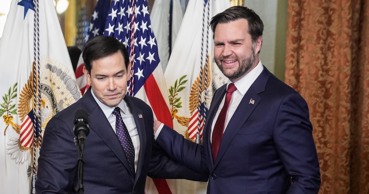 Trump elevates Marco Rubio as a potential successor — and as a 2028 rival to Vance