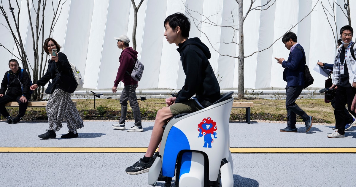 Man admitted to Japan's World Expo with 85-year-old ticket