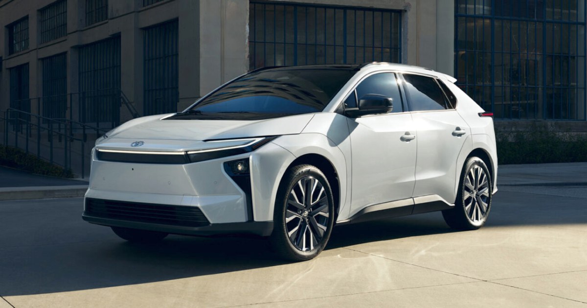 Toyota reveals new name, upgraded tech for its sole U.S. EV