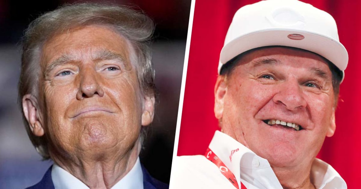 MLB commissioner makes Pete Rose eligible for Hall of Fame in move supported by Trump