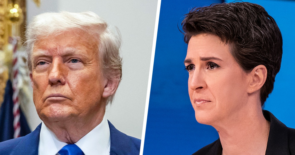 Rachel Maddow: Trump is a medical success story. He’s stopping others from achieving the same outcome.