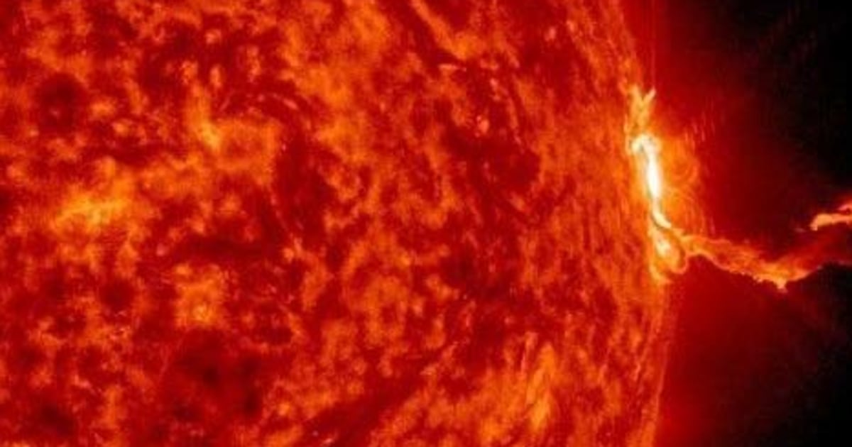 Massive solar storm causes communications blackouts