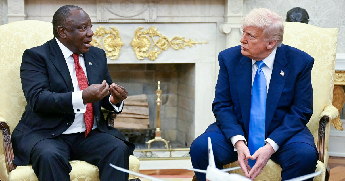 In making his case against South Africa, Trump relied on ‘evidence’ that wasn’t real