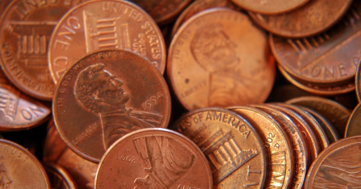The penny is officially on the way out