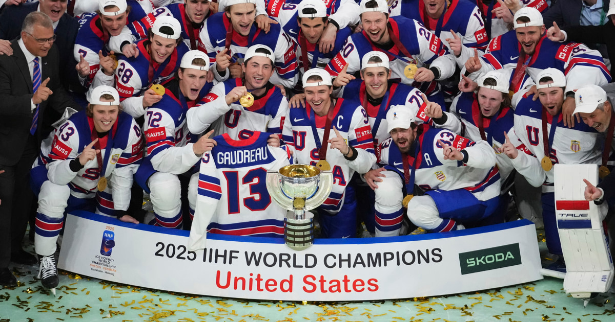 USA Wins First IIHF World Championship Gold Since 1933 With Overtime Victory Over Switzerland