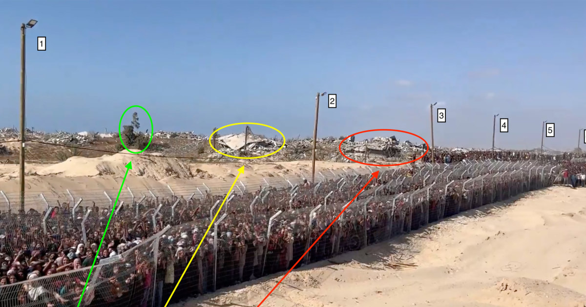 The internet thinks this video from Gaza is AI. Here's how we proved it isn't.