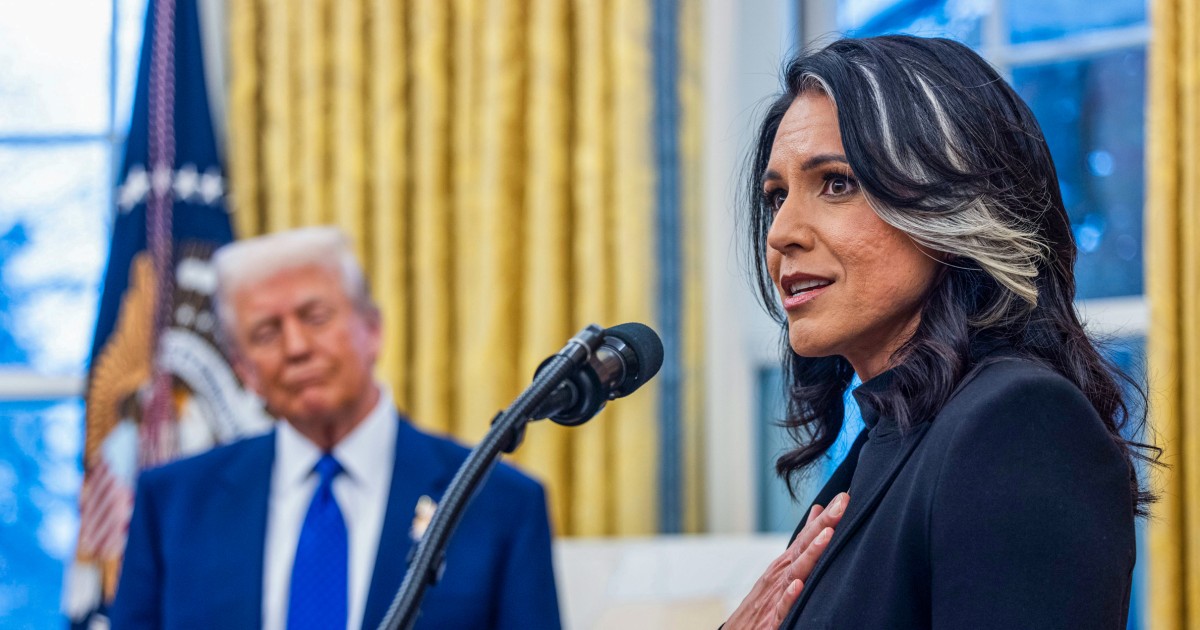 Gabbard considering ways to revamp Trump's intelligence briefing