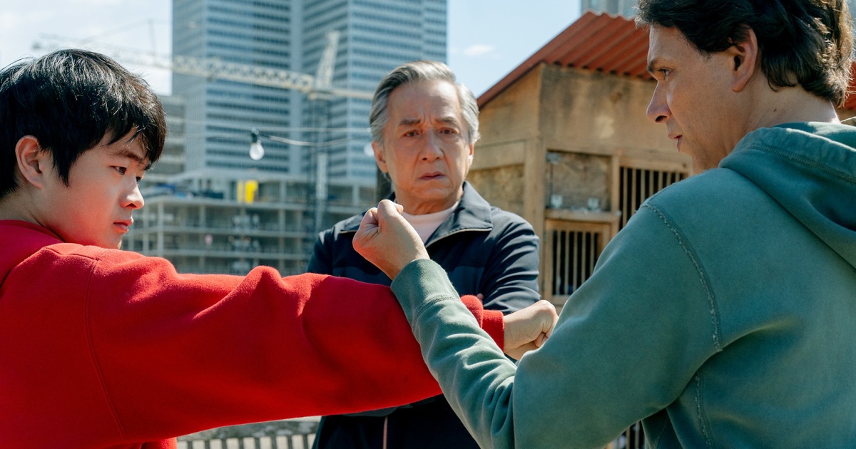Jackie Chan, 71, does all his own stunts in the new 'Karate Kid,' naturally