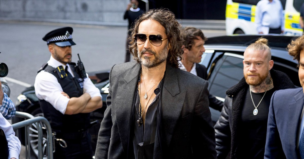 Russell Brand pleads 'not guilty' to rape and sexual assault charges