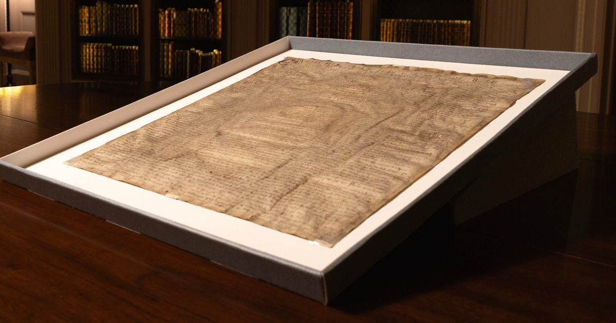 Harvard's 'cheap' copy of the Magna Carta turned out be from the year 1300