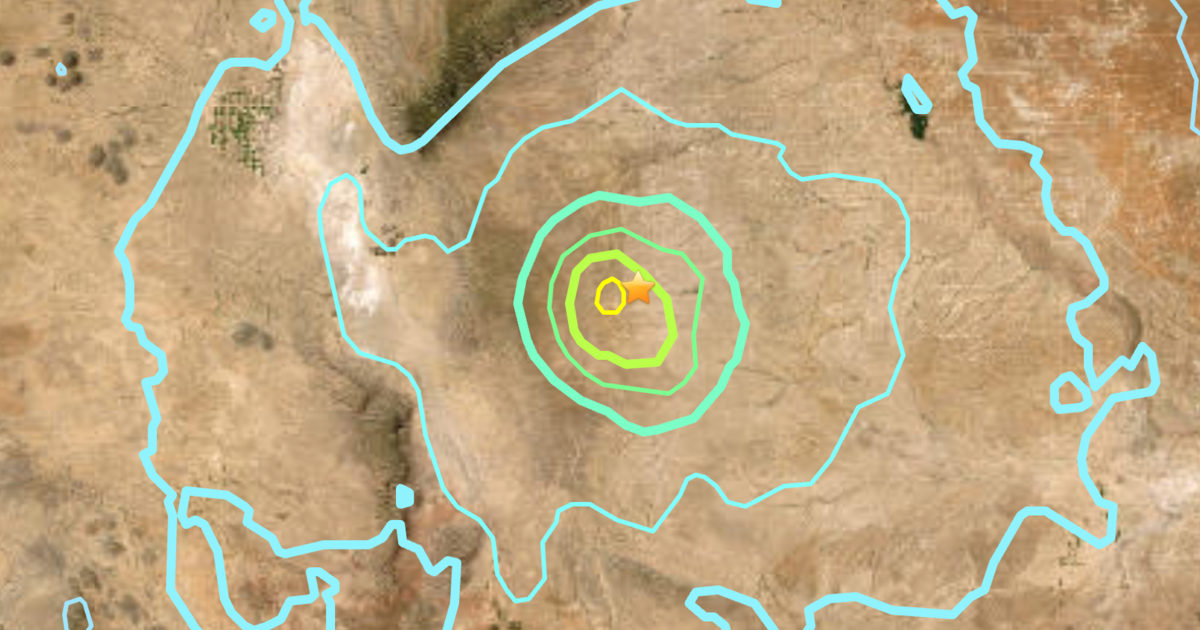 Magnitude-5.3 earthquake among three to shake remote West Texas