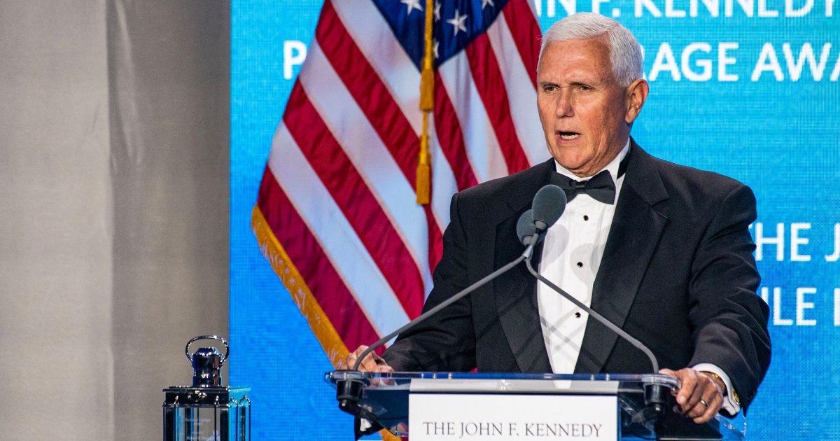 Mike Pence receives JFK Profile in Courage Award for Jan. 6 actions