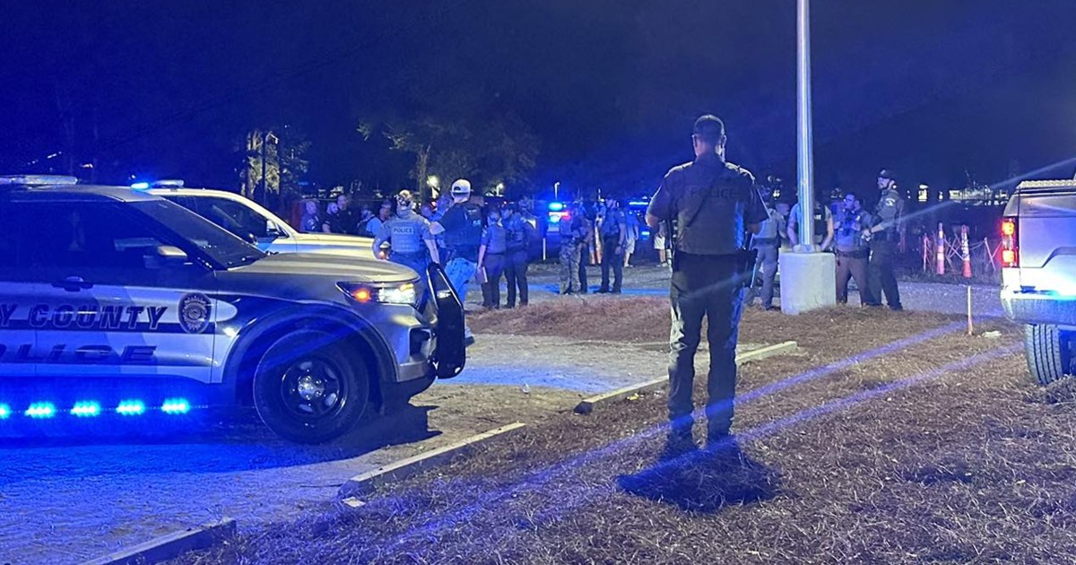 At least 11 hospitalized after South Carolina beach town shooting, police say