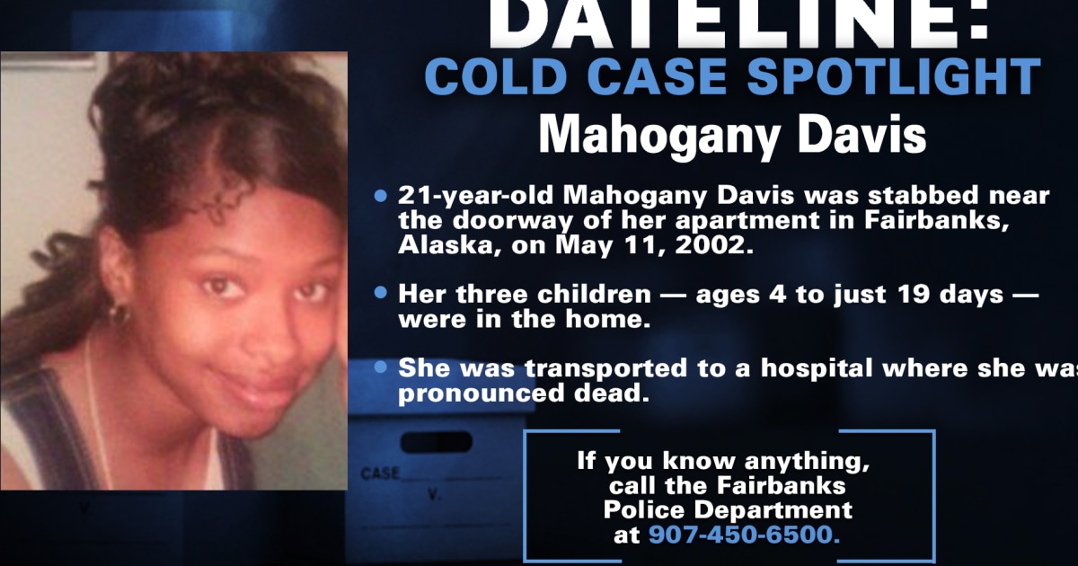 Brother of Mahogany Davis fighting to keep her case alive 23 years after her murder in Fairbanks, Alaska