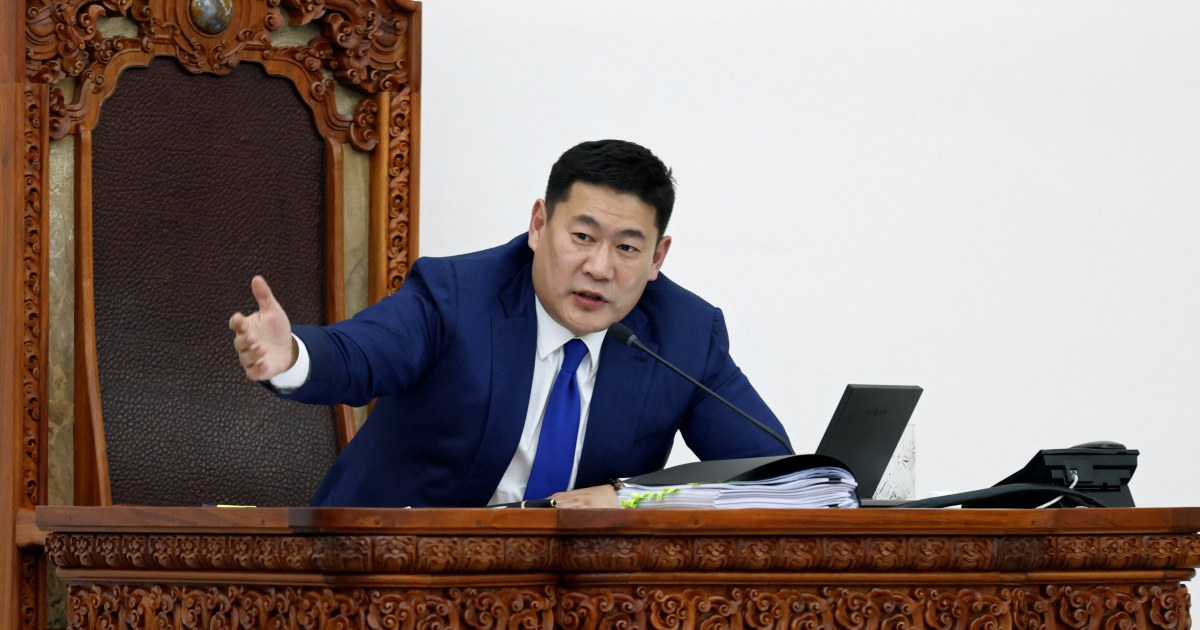 Mongolia's prime minister resigns amid protests over reports of son's lavish spending
