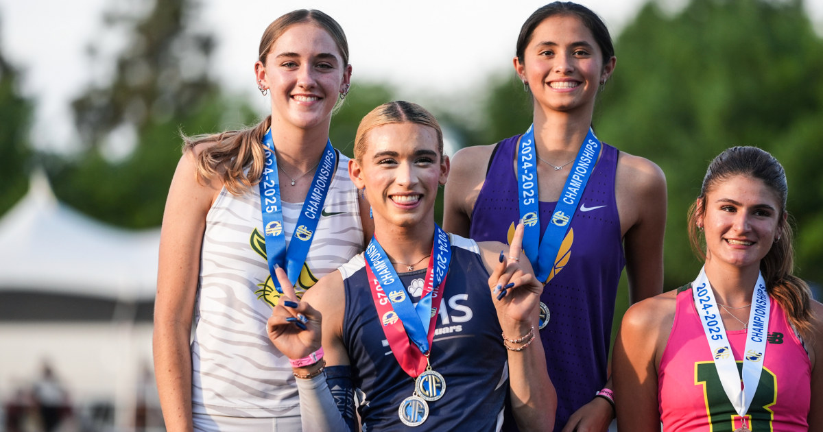 Trans athlete wins 2 girls events at California track and field finals