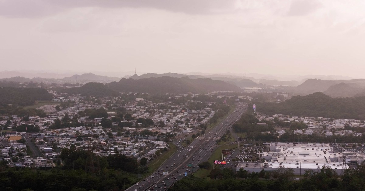 A cloud of Sahara dust is smothering the Caribbean en route to the U.S.