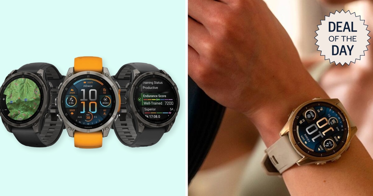 Deal of the Day: Garmin’s top-tier (and rarely on sale) smartwatch is at its lowest price ever