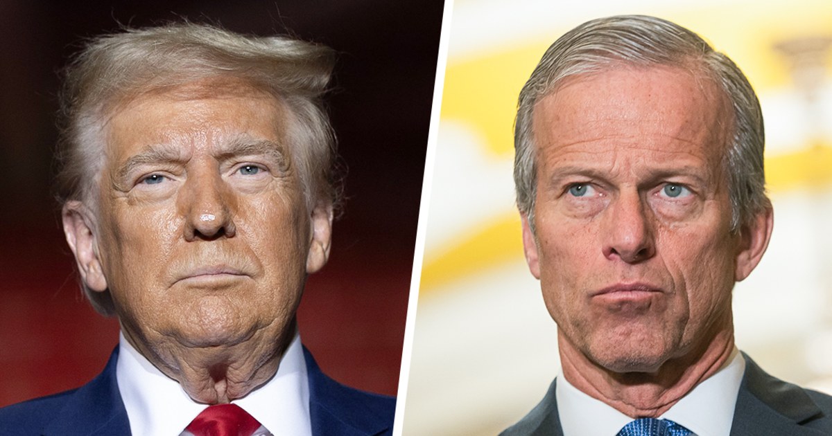 Opinion | John Thune has one month to save Trump's agenda