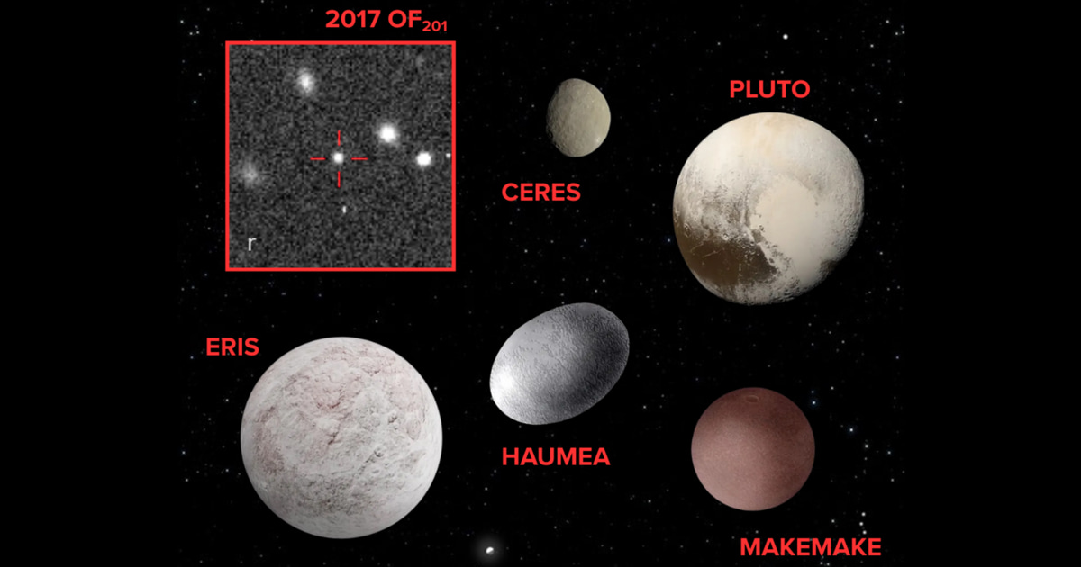 Planet Nine? Not quite, but some astronomers think they've spotted a new dwarf planet - NBC News
