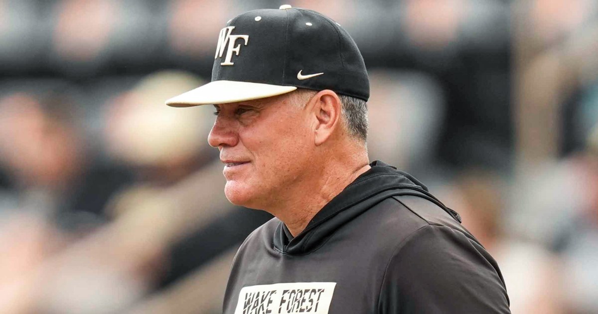 Wake Forest baseball coach apologizes for apparent homophobic slur