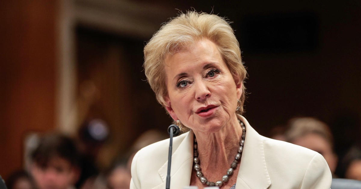 Linda McMahon flubs basic facts in Senate budget hearing