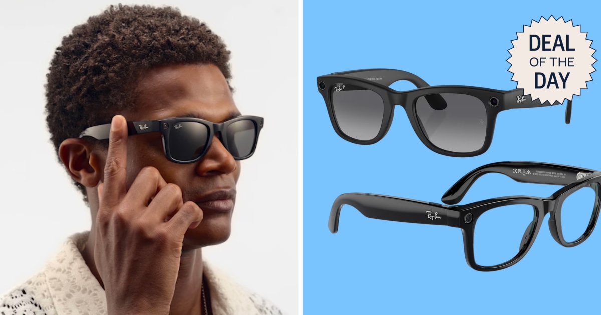 Meta Ray-Ban Glasses are at their Lowest Price Ever: Deal of the Day - NBC News