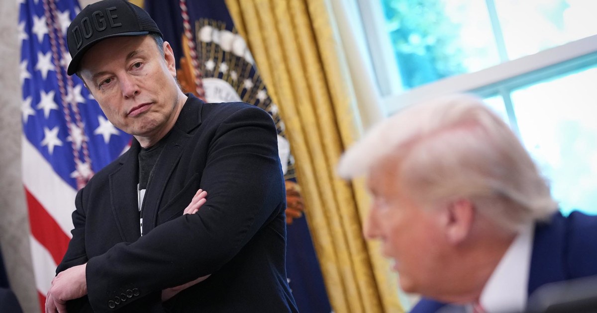 Elon Musk joins an important club: former Trump officials who’ve turned on him