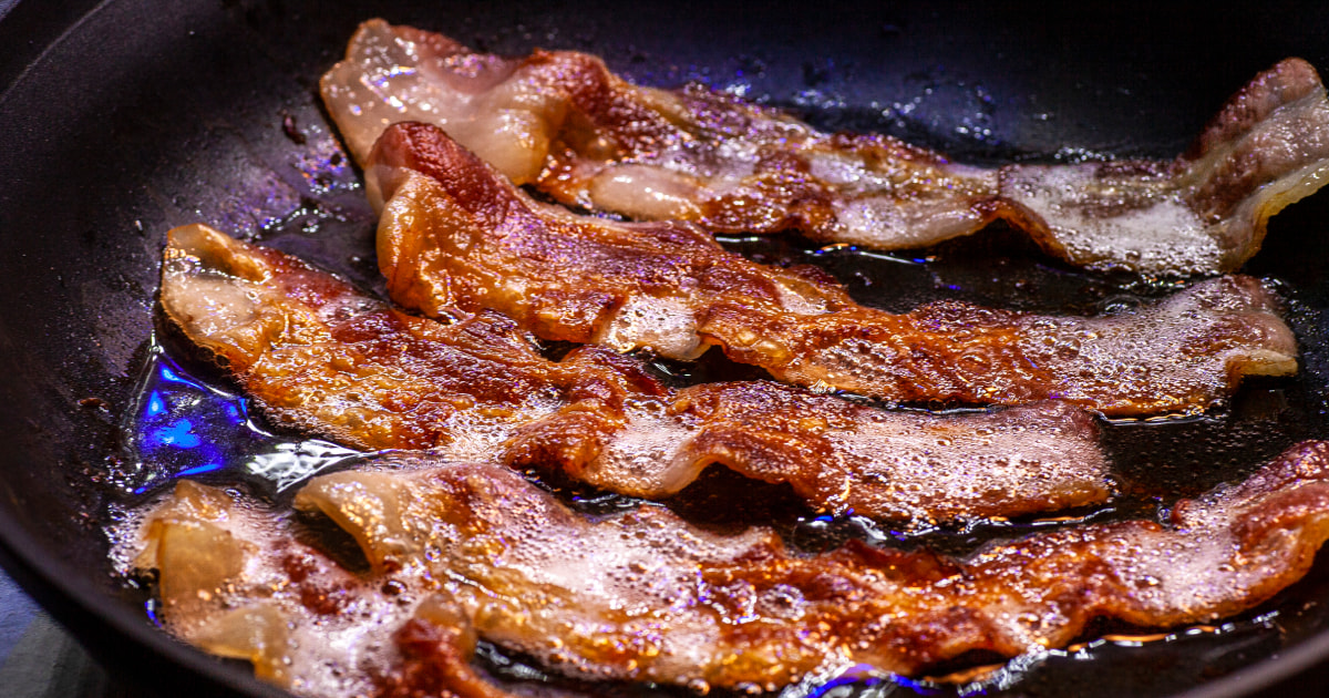 As egg prices decline, bacon heats up
