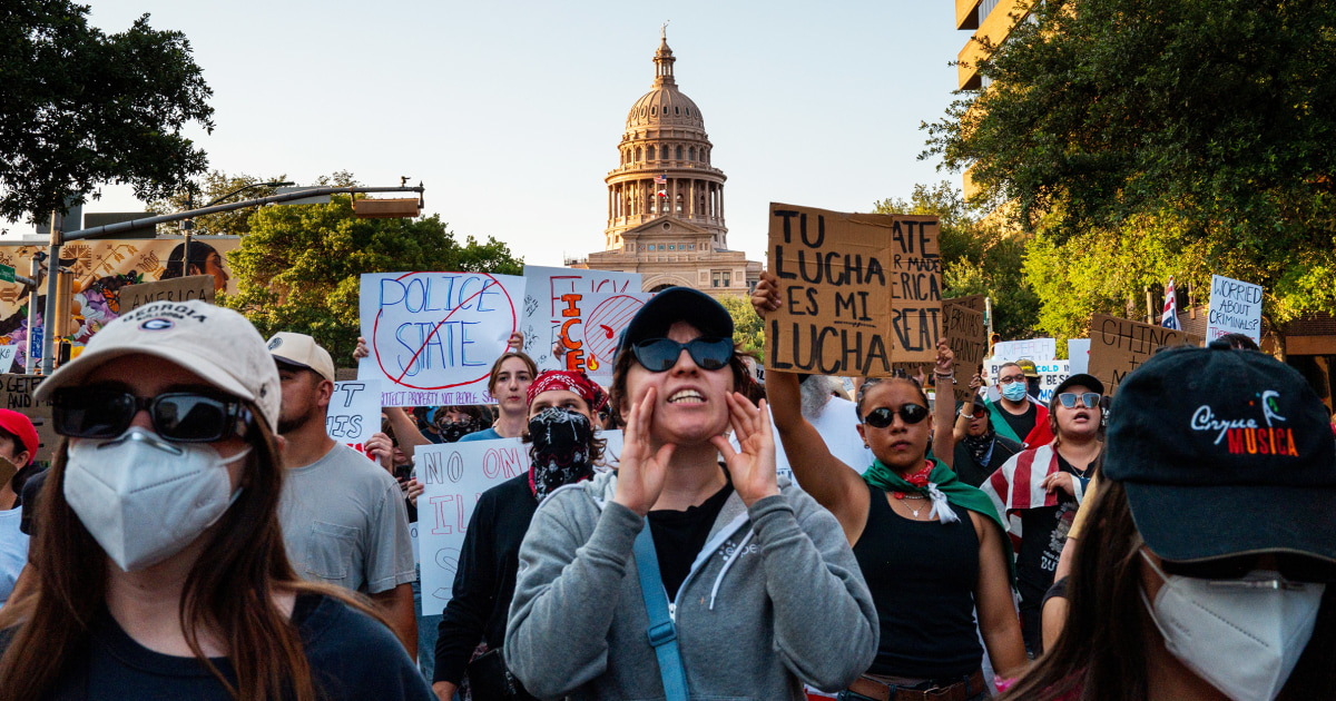 Texas Gov. Greg Abbott to deploy National Guard across the state in response to protests - NBC News