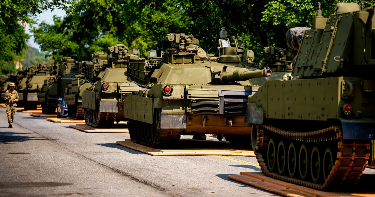 Republicans struggle to defend Trump’s military parade as tanks prepare to roll in D.C.