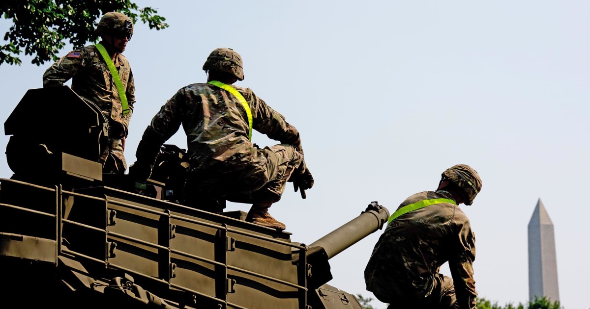 Poll: Americans disapprove of spending public funds to put on military parade in Washington